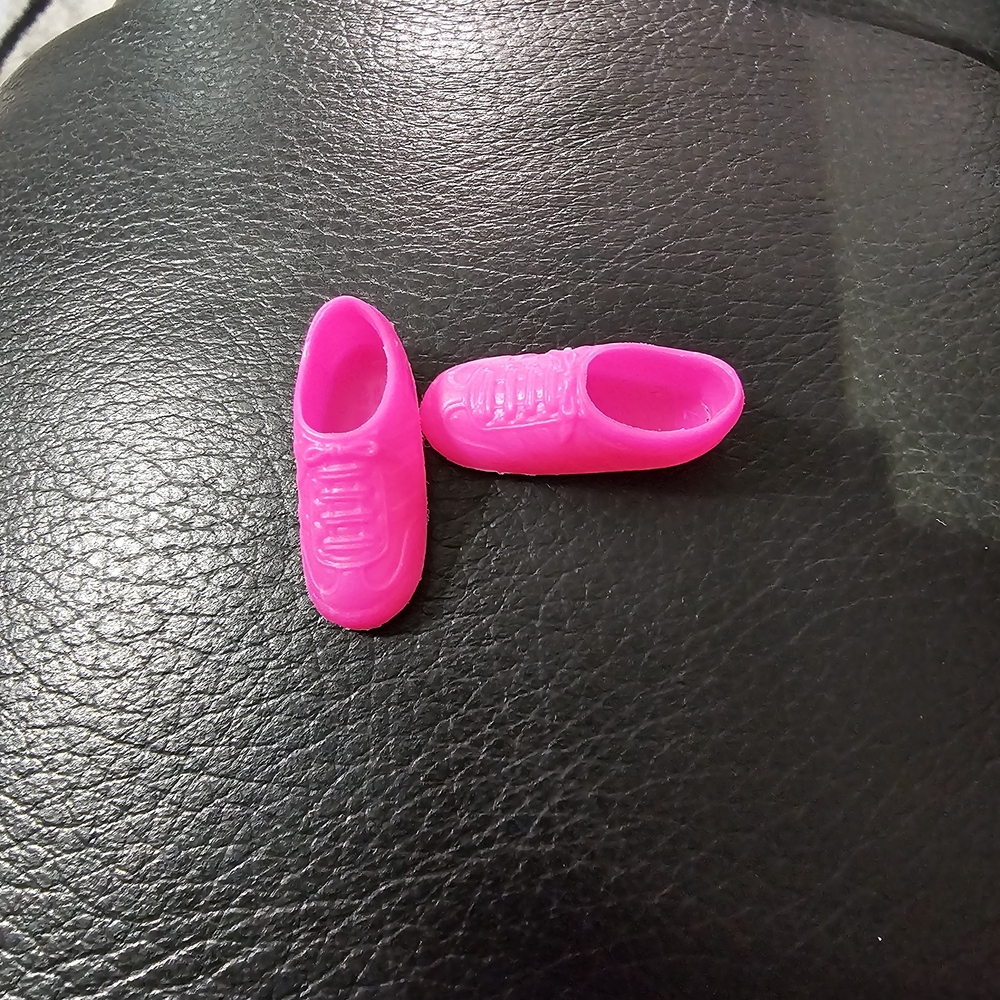Kids Bright Pink Slip-On Shoes